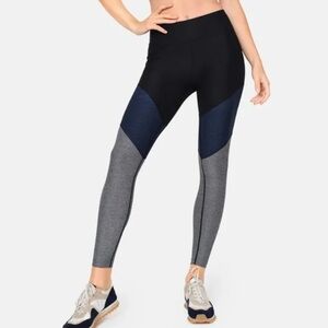 Outdoor Voices Springs 7/8 Leggings Black Navy Graphite Size XS